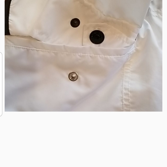 White & Black Zip-Front Jacket - Picture 7 of 9